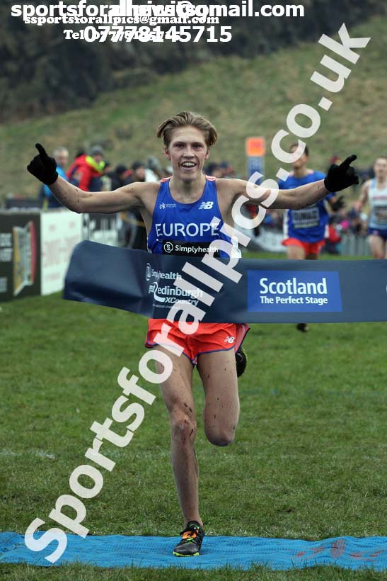Simplyhealth Great Edinburgh XCountry junior men, 2018 Simplyhealth Great Edinburgh International XCountry. Photo: David T. Hewitson/Sports for All Pics